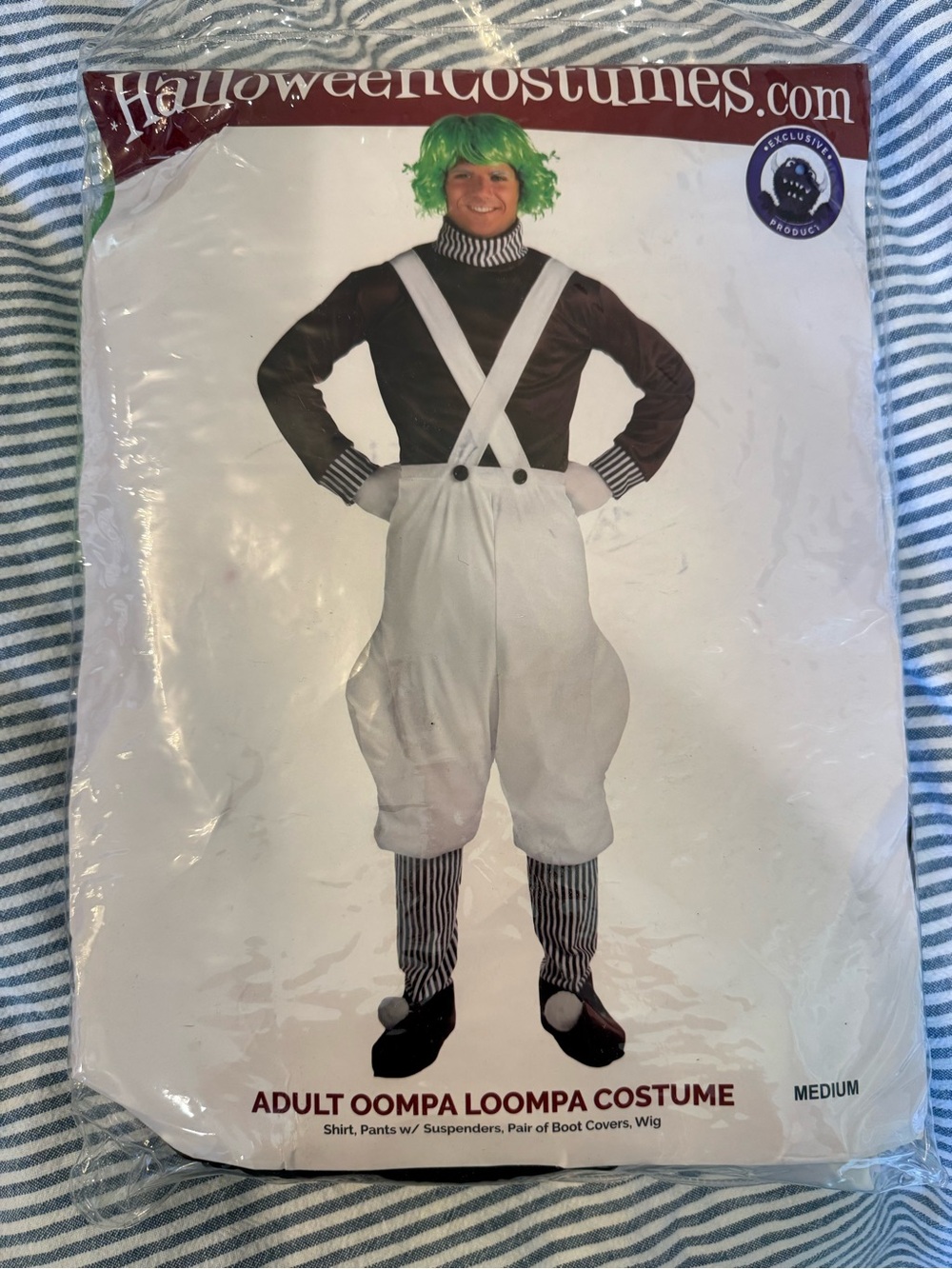 Men’s Oompa Loompa Costume